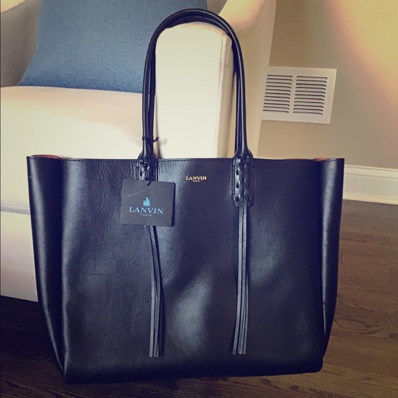lanvin shopper bag